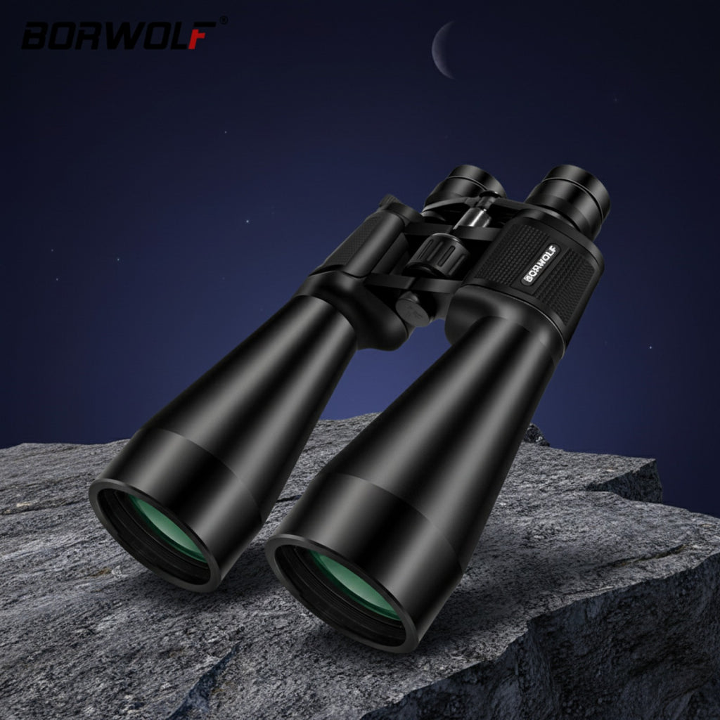 Jumelles BORWOLF 20-60x70 : Télescope Zoom HD Haute Puissance pour Chasse et Astronomie