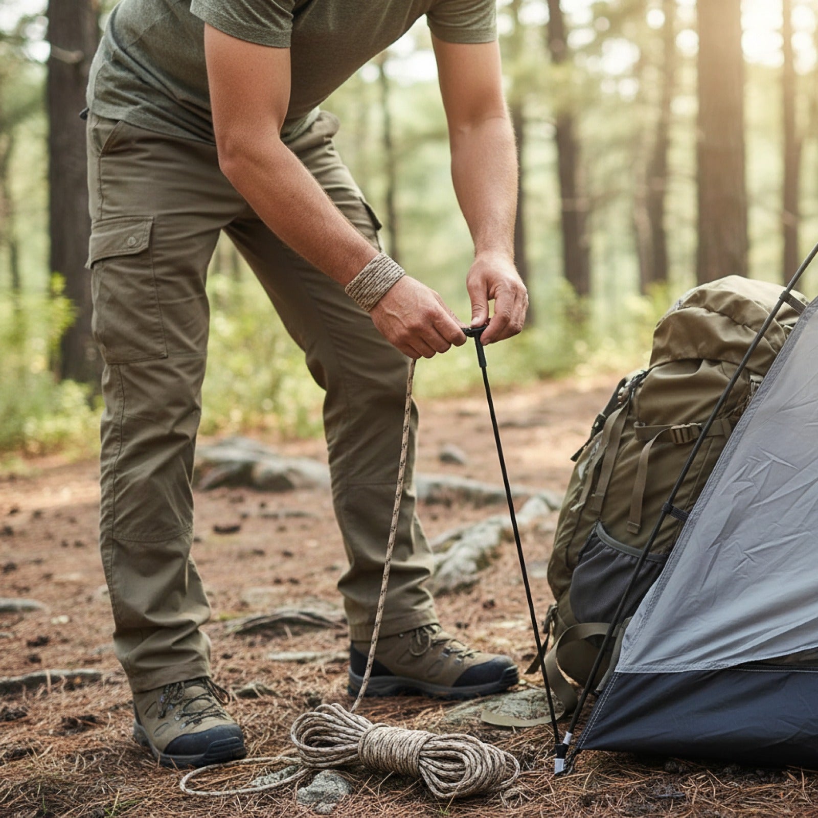 Corde Paracorde 4mm 9 Brins - 30/50/100M - Idéale Camping, Survie & DIY