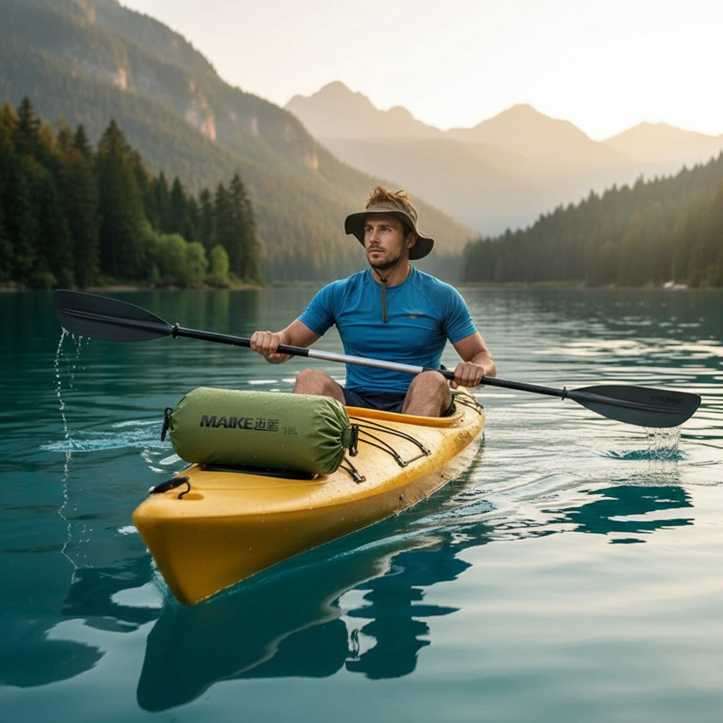 Sac étanche Maike 5L/10L/15L - Idéal Natation, Kayak, Randonnée