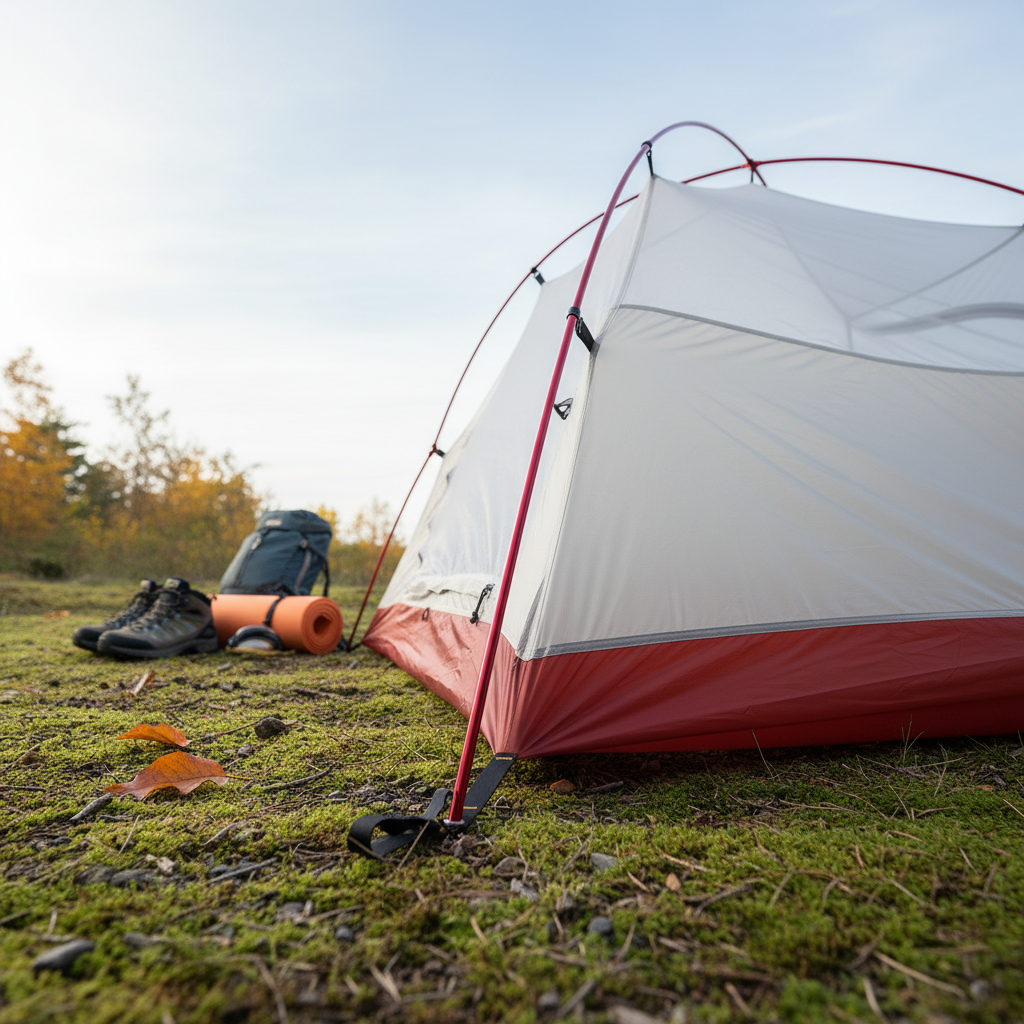 Tente camping ultralégère randonnée