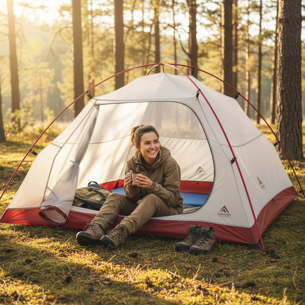 Tente camping ultralégère randonnée