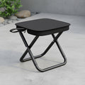 Tabouret Pliant Léger - Siège Pliable pour Camping, Pêche, Randonnée, Voyage (Intérieur/Extérieur)
