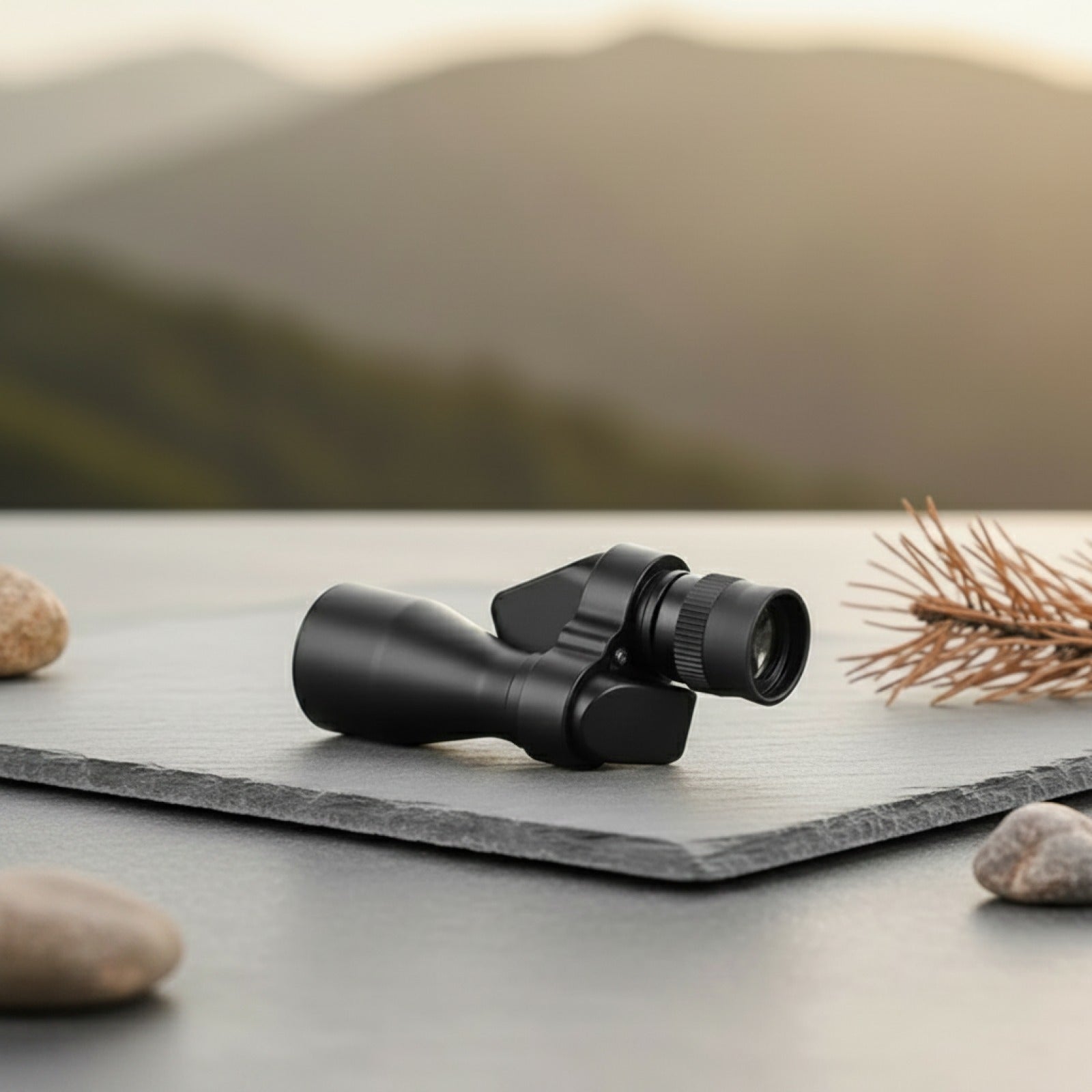 Télescope Monoculaire Haute Définition avec Zoom Puissant - Idéal Chasse, Camping, Pêche