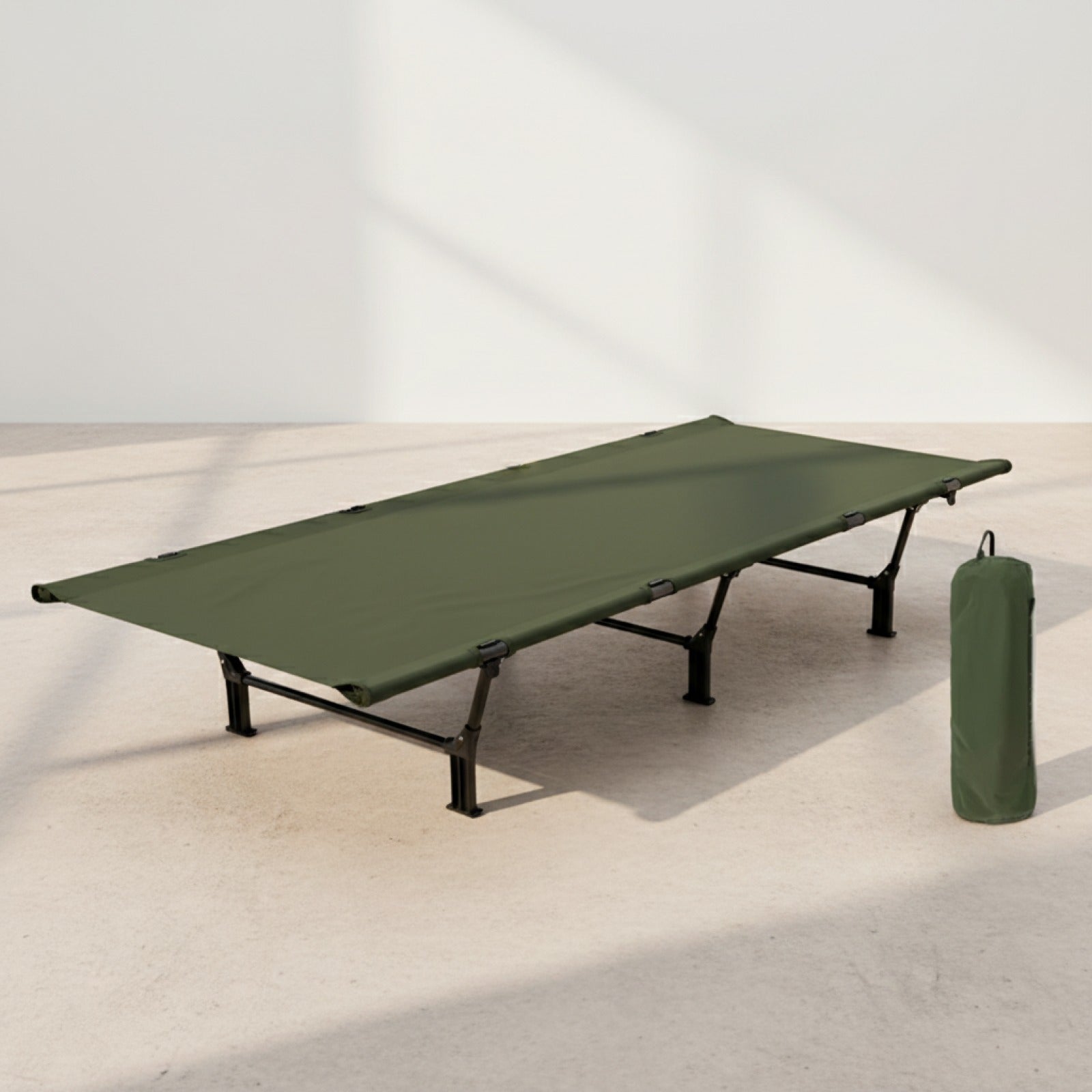 Lit de camping pliant WESTTUNE ultraléger et compact pour voyage, randonnée et bivouac