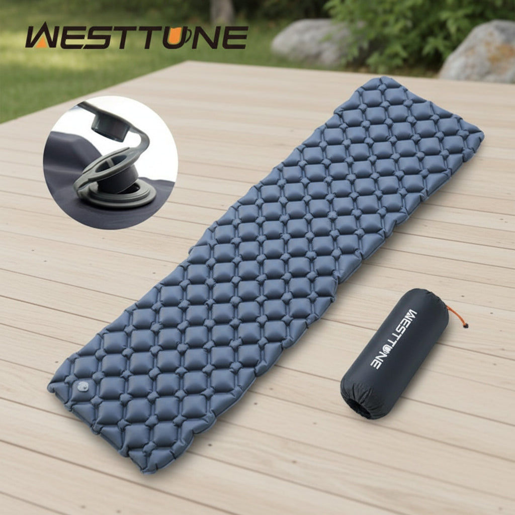 WESTTUNE Matelas Gonflable Ultraléger pour Camping et Randonnée