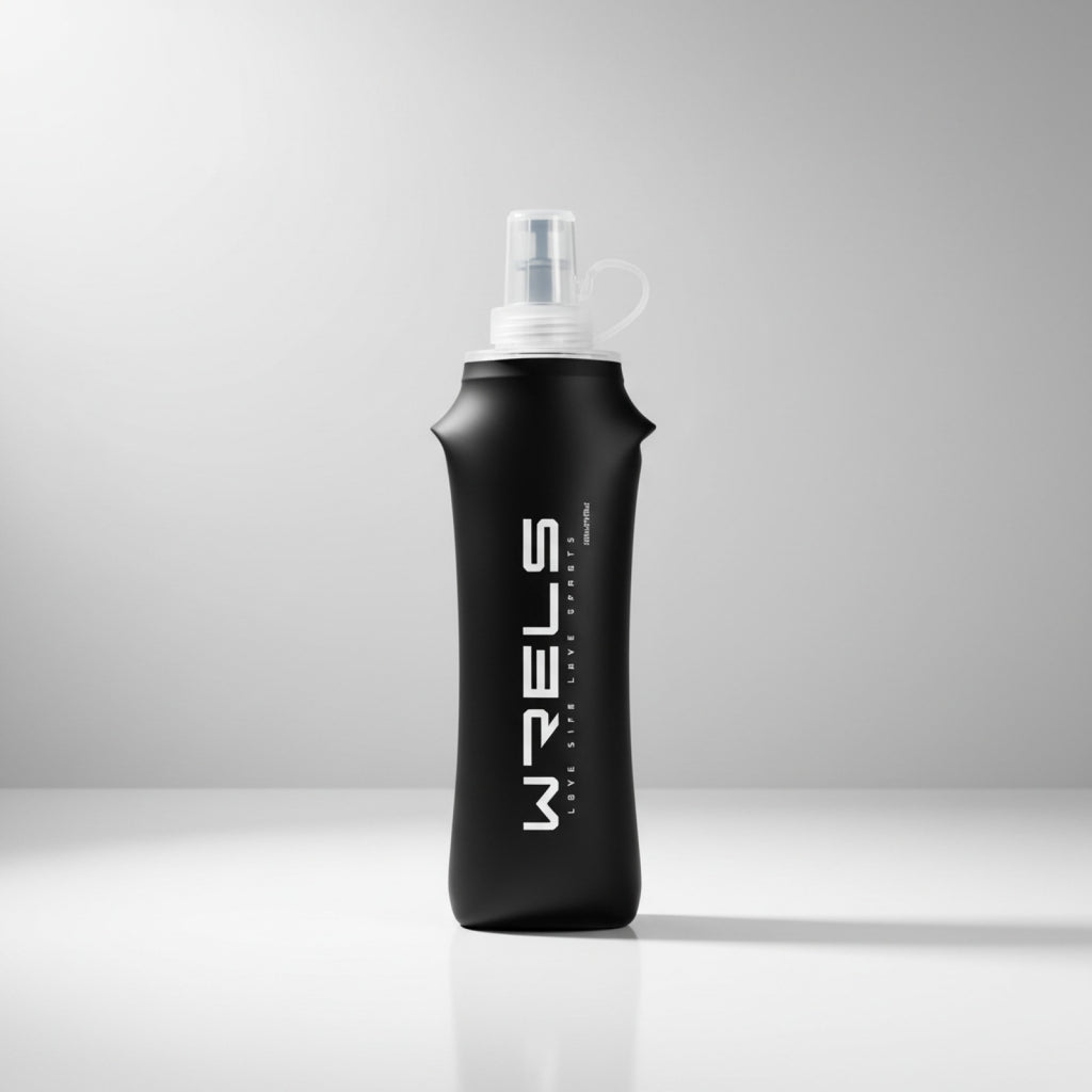 Gourde souple pliable 500ml TPU - Idéale pour le sport, camping, randonnée - Sans BPA